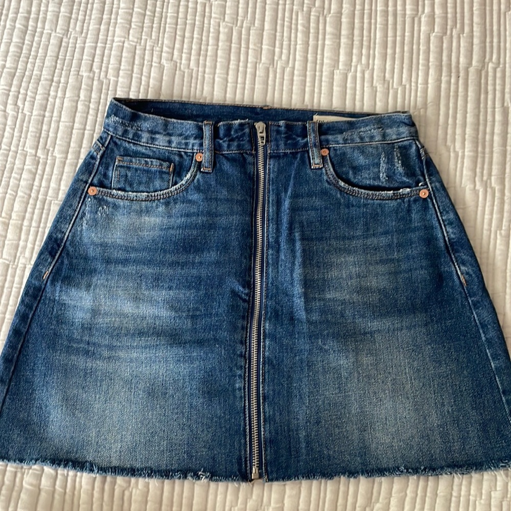Blank NYC denim skirt